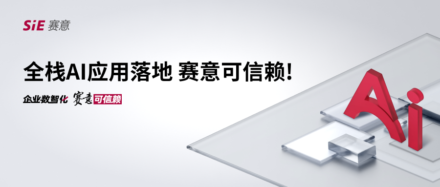 全棧AI應(yīng)用落地，賽意可信賴！